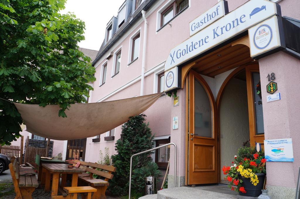Gasthof Goldene Krone Selbitz Ngoại thất bức ảnh